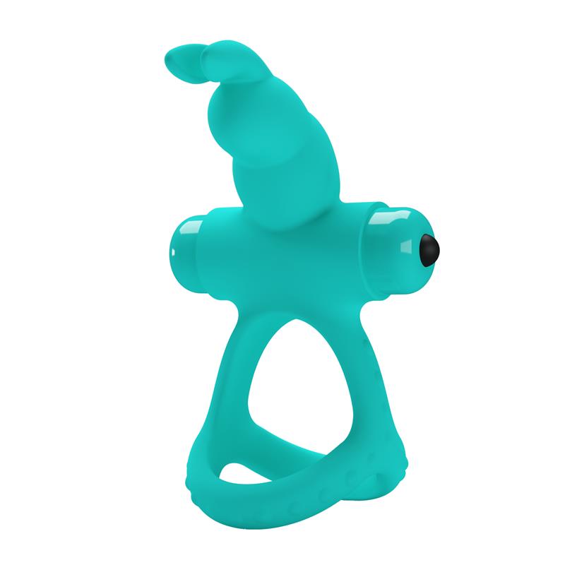 Pretty Love - Figgy Anillo Vibrador Rabbit Verde