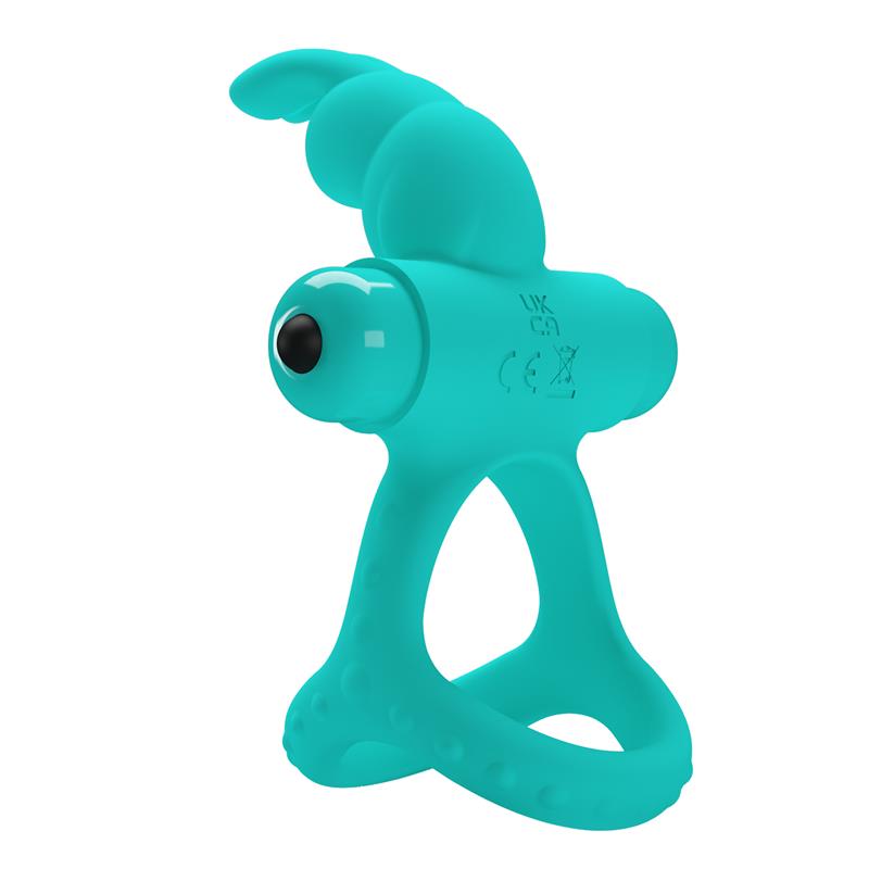 Pretty Love - Figgy Anillo Vibrador Rabbit Verde