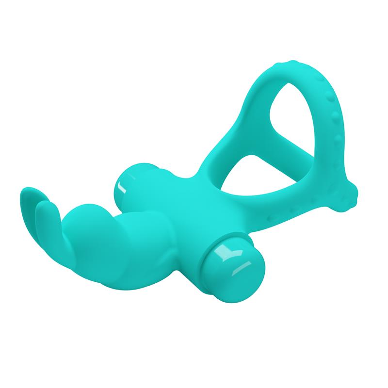 Pretty Love - Figgy Anillo Vibrador Rabbit Verde