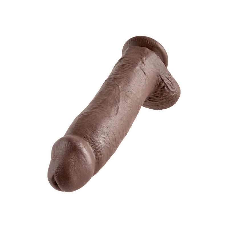 Pene Con Testículos De 12 Color Marrón