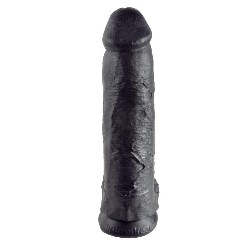 Pene Con Testículos De 12 Color Negro