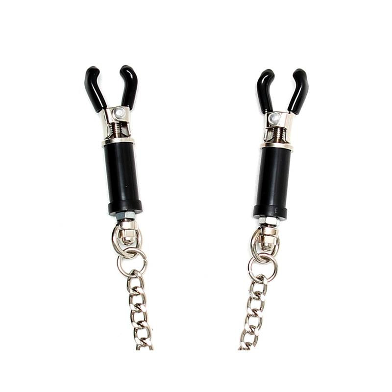 Pinzas Para Pezones Con Cadena Ajustable