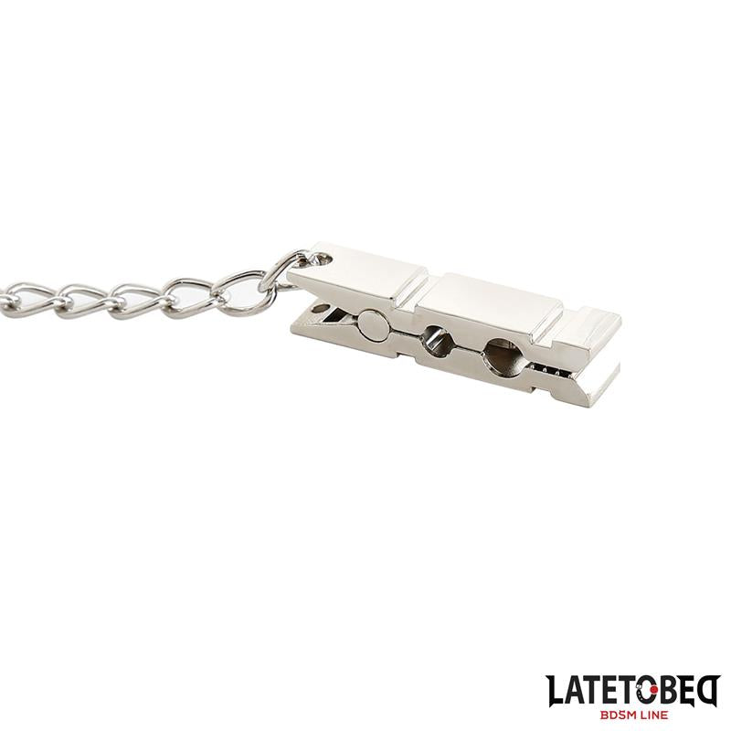 Pinzas Pezones Con Cadena 40.5cm Zinc