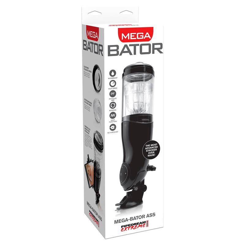 Extreme Toyz - Pdx Mega Bator Usb Masturbador Masculino Ano Negro