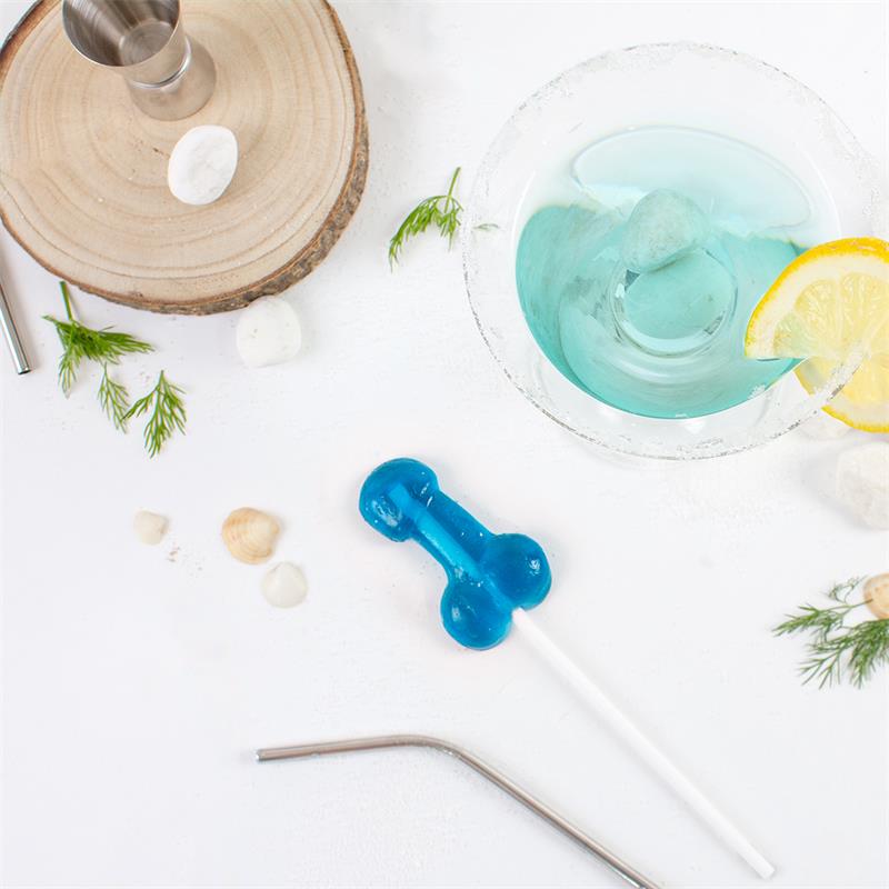 Piruleta De Pene Sabor Gin Tonic Con Alcohol