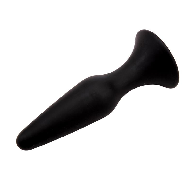 Plug Anal 12.5 X 3.1 Cm Silicona Negro