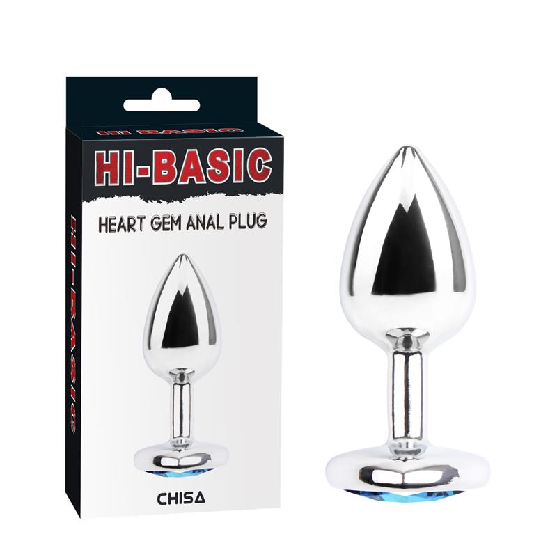 Plug Anal Con Gema Heart Gem