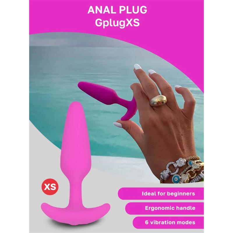 G-Vibe - Gplug Plug Anal Vibrador Xs Fucsia