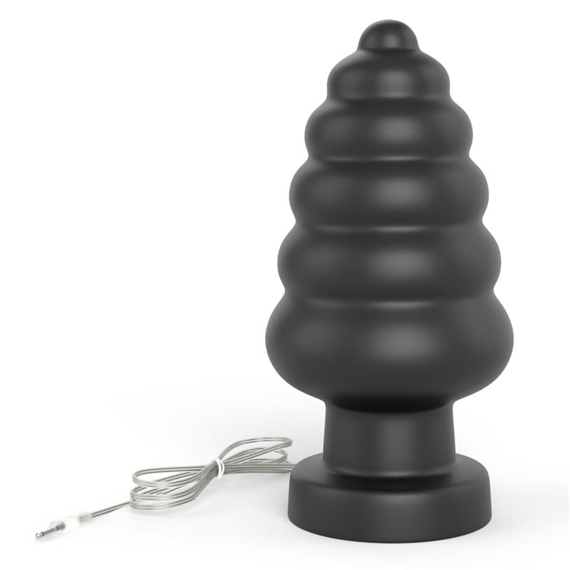 Plug Anal Con Vibración King Sized 7 Negro