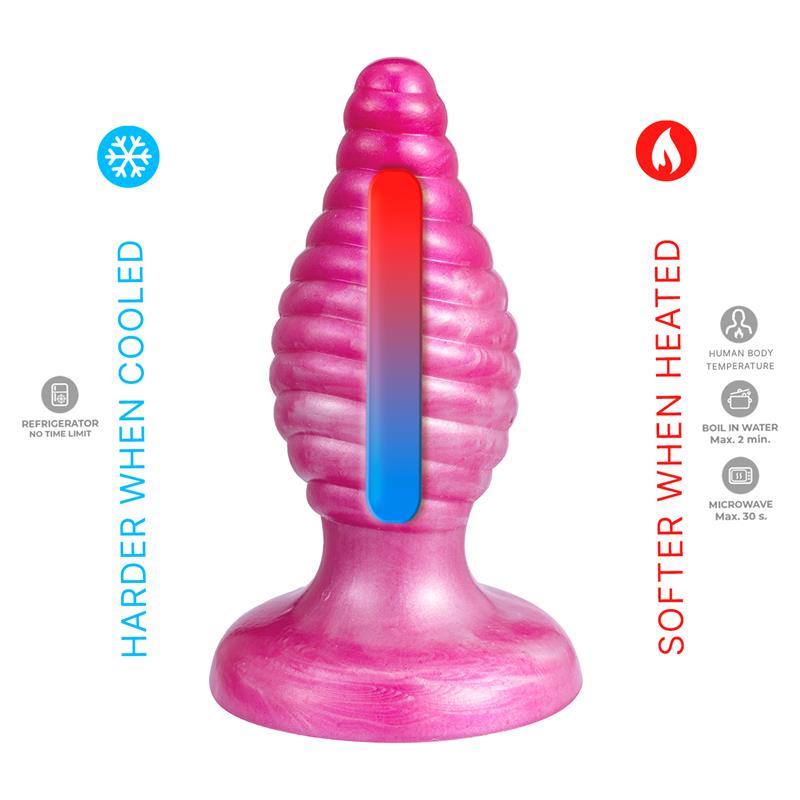 Plug Anal Fantasy Silicona Liquida Cherry