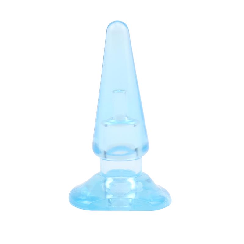 Plug Anal Sassy Azul 10,4 X 3,2cm
