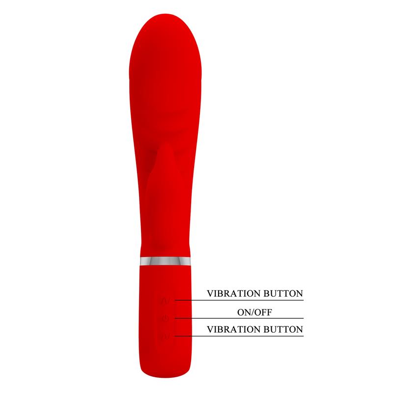 Pretty Love - Prescott Vibrador Punto G Multifunción Rojo