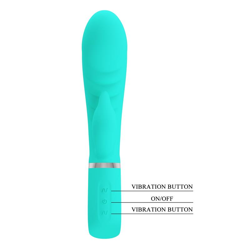 Pretty Love - Prescott Vibrador Punto G Multifunción Verde Agua