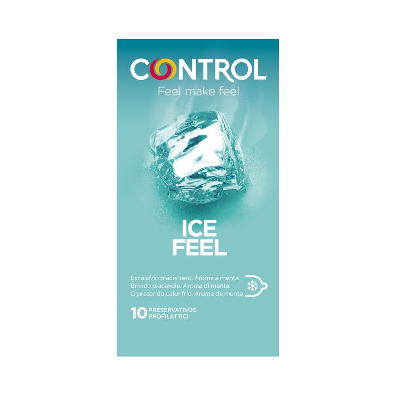 Control - Ice Feel Preservativos Efecto Frio 10 Unidades