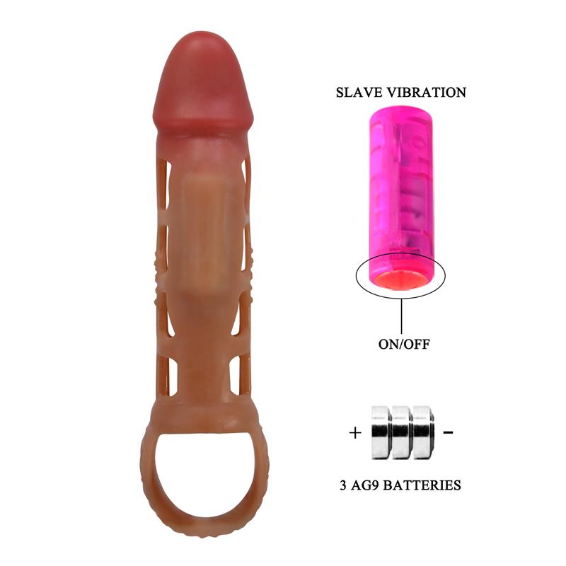 Pretty Love - Preston Funda Para Pene Con Vibración De 18 Cm