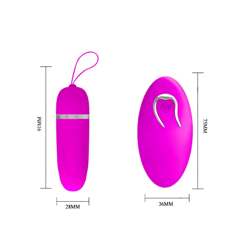 Huevo Vibrador Debby Con Mando Pretty Love