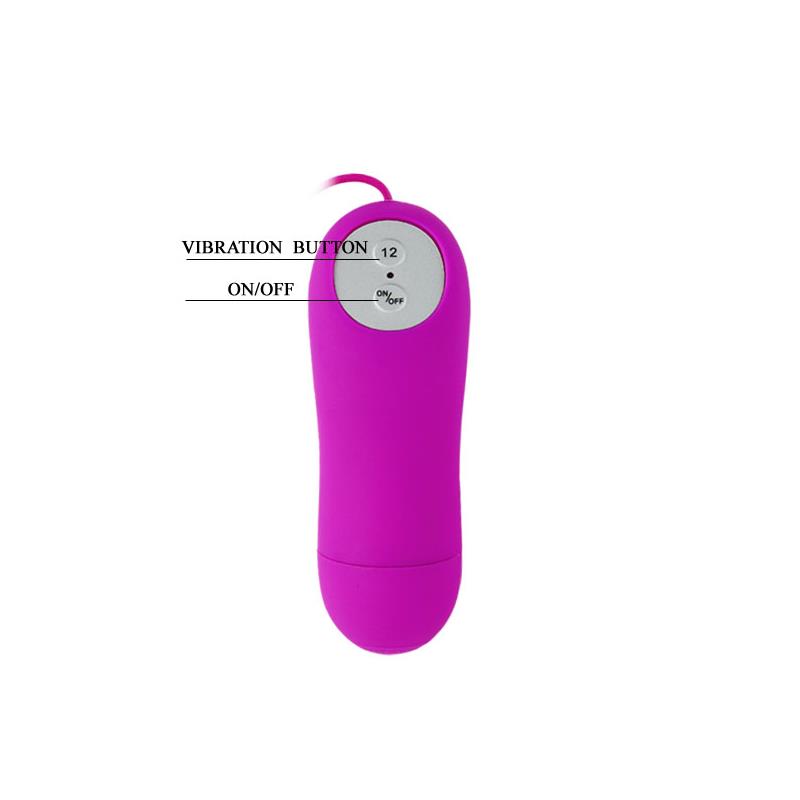 Pretty Love Huevo Vibrador Eunice Color Púrpu Cl70
