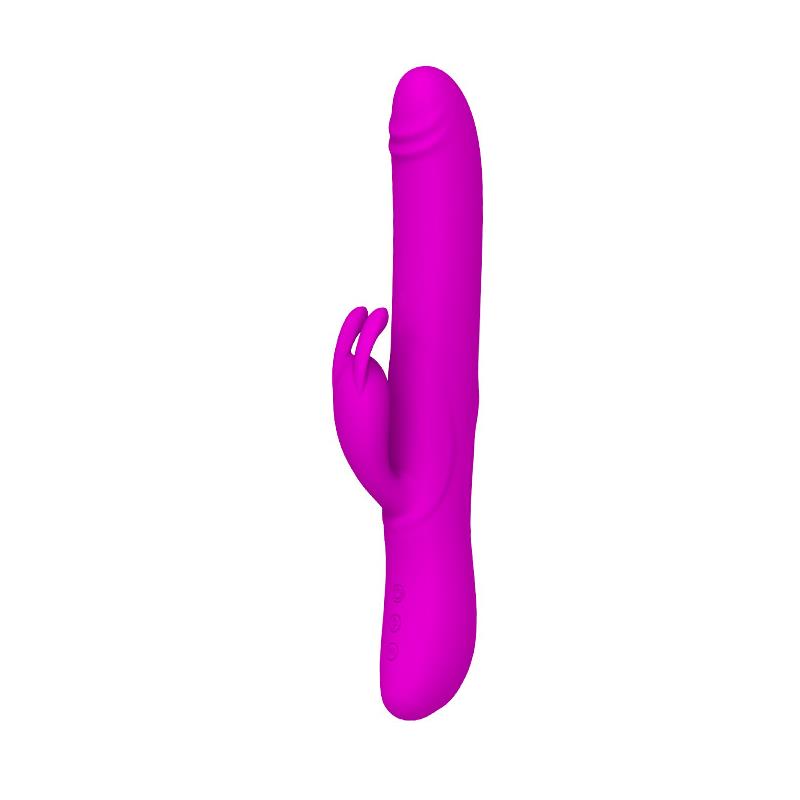 Vibrador Y Rotador Byron Color Púrpura