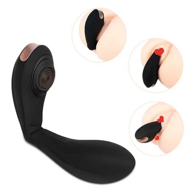 Pulsar Vibrador Con Esqueleto Articulado Silicona Usb