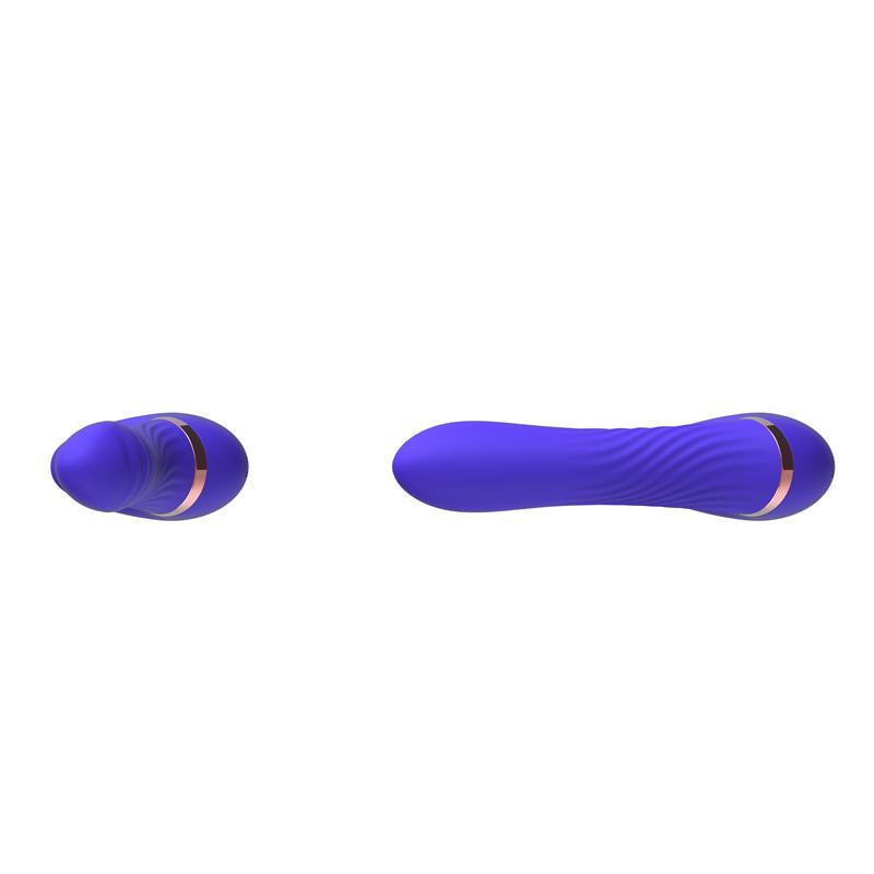 Rayden Vibrador Con Pulsación Y Bolas Internas Desmontable Dos Posiciones