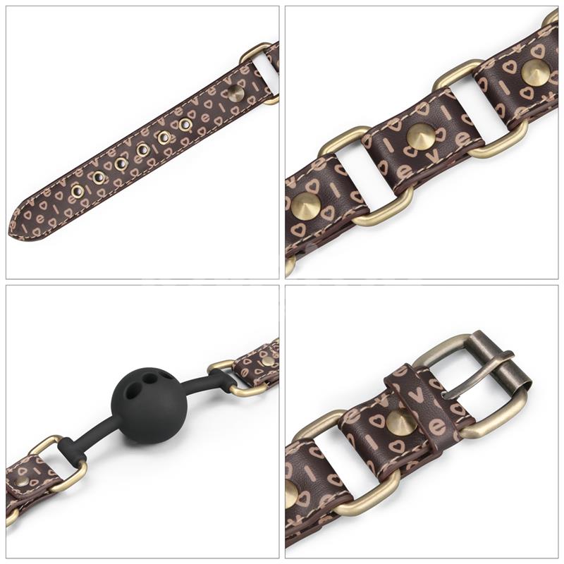 Rebellion Reign Mordaza De Bola De Silicona Transpirable