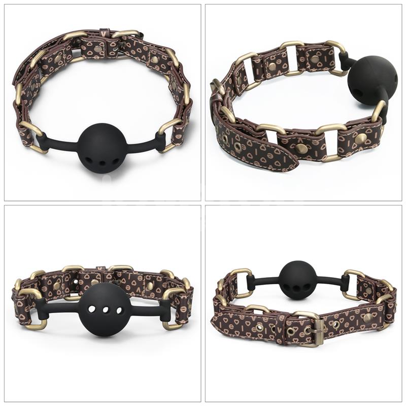 Rebellion Reign Mordaza De Bola De Silicona Transpirable