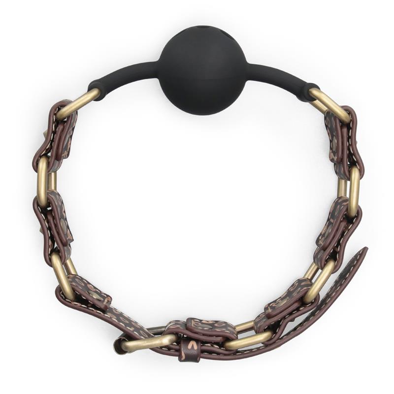 Rebellion Reign Mordaza De Bola De Silicona Transpirable