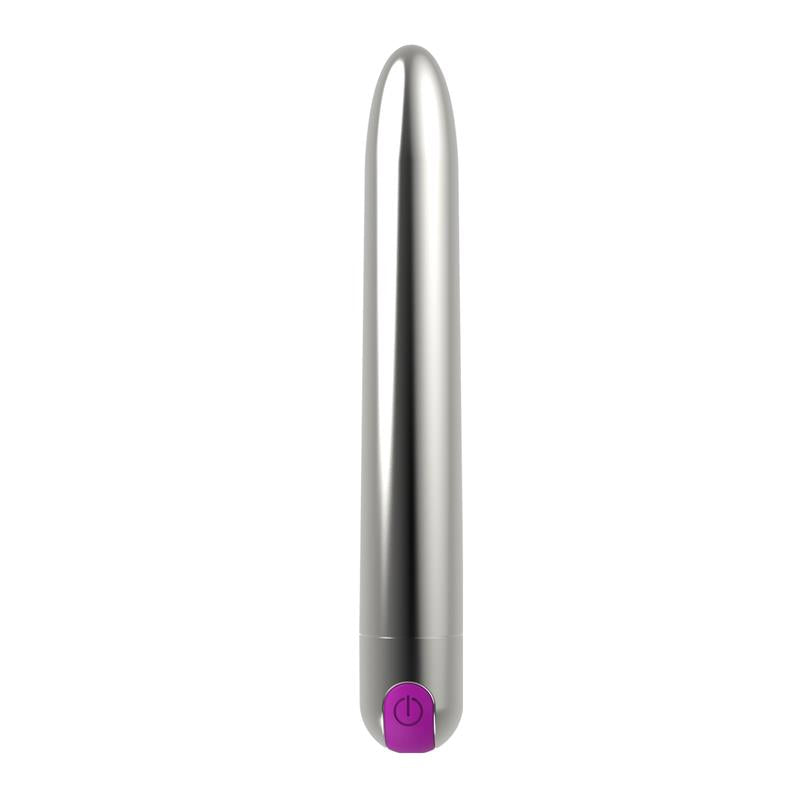 Renee Vibrador 10 Funciones Usb Plata