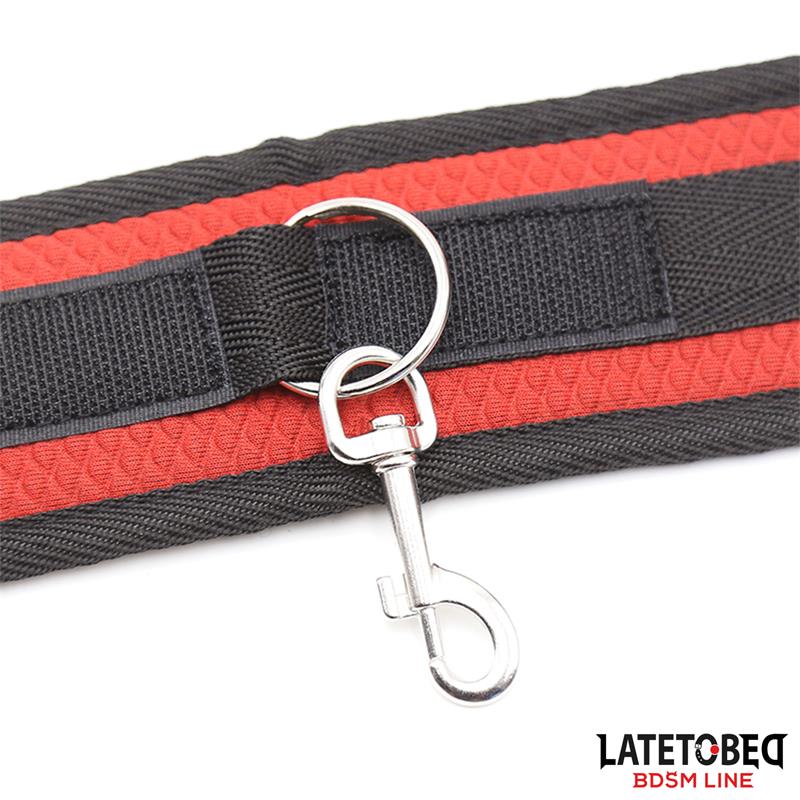 Restricciones Para La Cama Con Antifaz Esposas Ajustables Y Desmontables