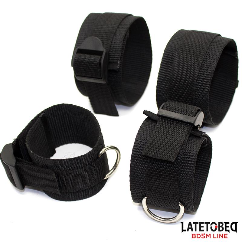 Restricciones Patra La Cama Con Esposas Ajustables