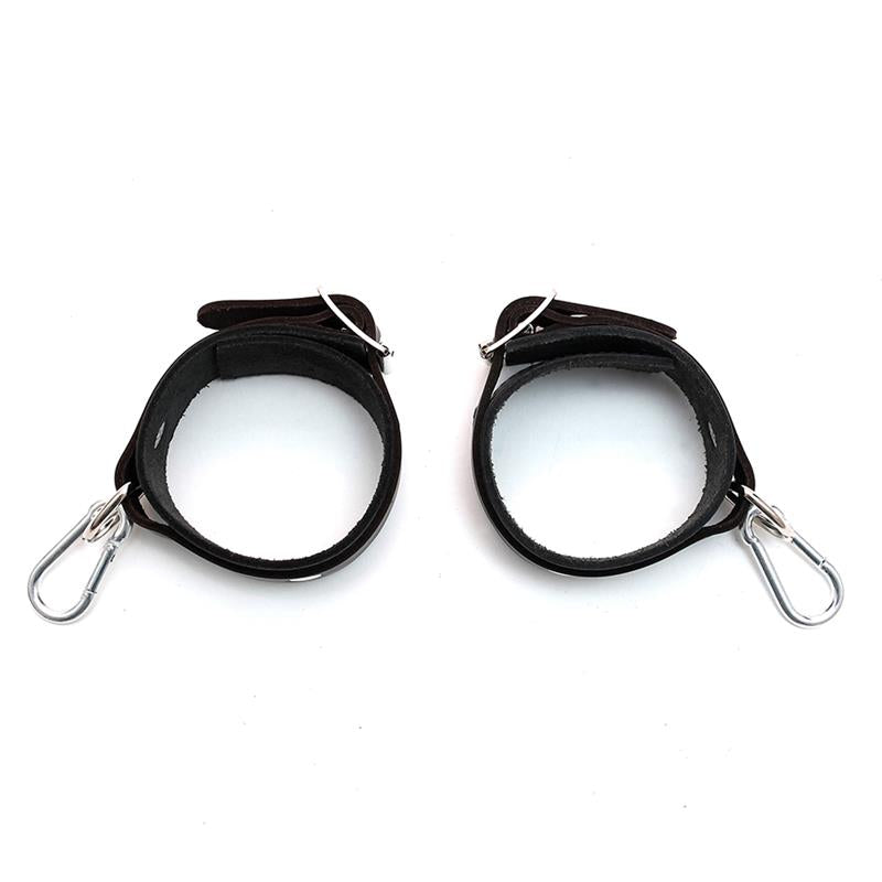 Rimba Bondage Play Esposas De Cuero Ajustables