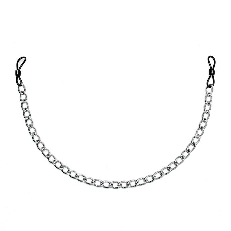 Pinzas Para Pezones De Caucho Rimba Bondage Play  Con Cadena