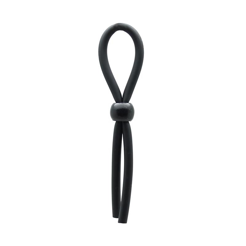 Rimba Latex Play Cordón Ajustable Para Pene Color Negro