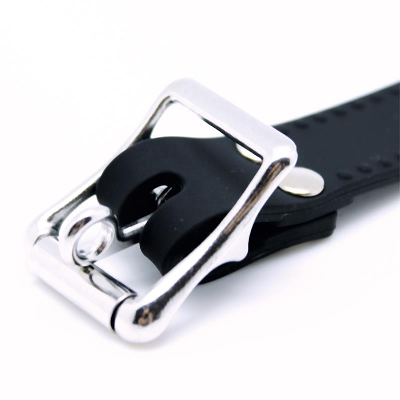 Rimba Latex Play Mordaza Con Anillo