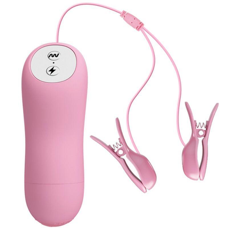 Romantic Wave Pinzas Con Vibracion Y Electroshock