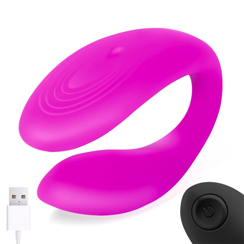 Roomie Vibrador Para Parejas Silicona Líquida Unibody Control Remoto Usb