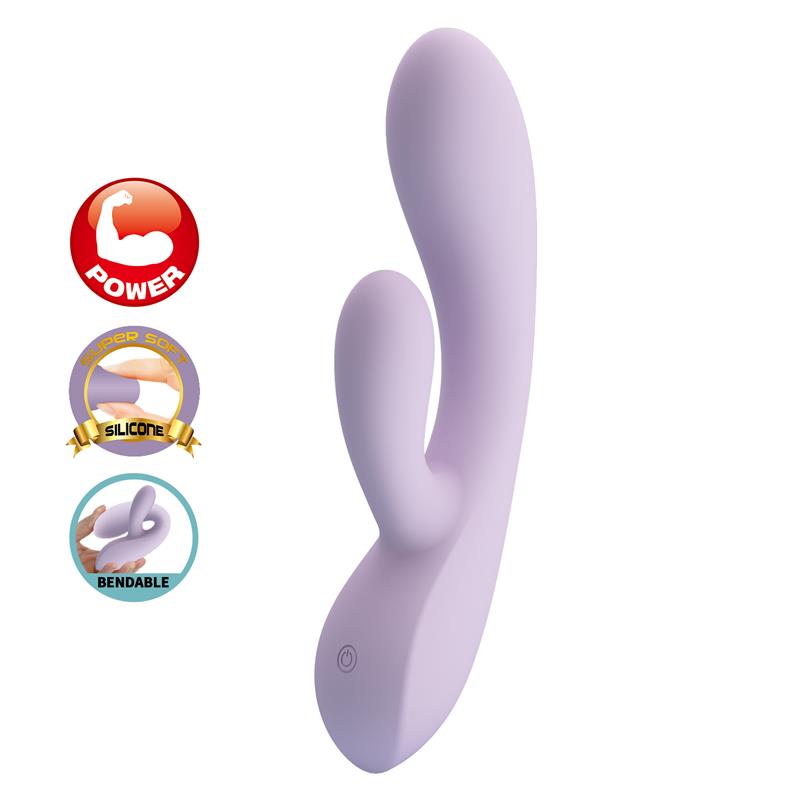 Pretty Love - Rosolyn Vibrador Rabbit 10 Vibraciones Morado