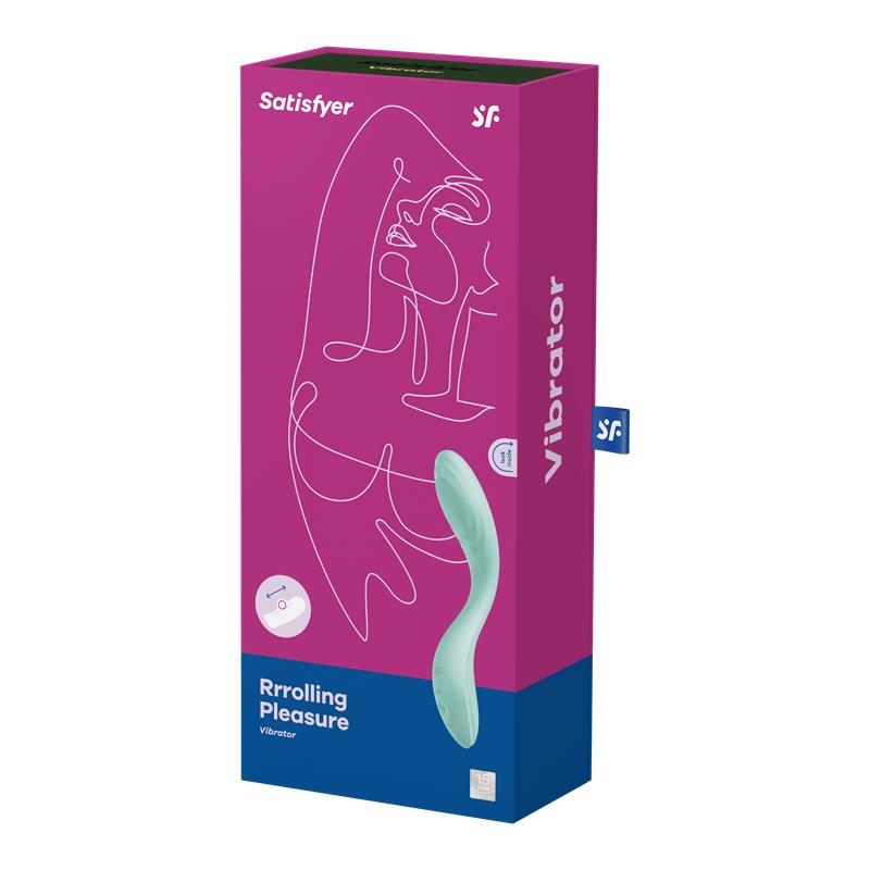 Satisfyer Rrrolling Pleasure Vibrador Punto G - Verde