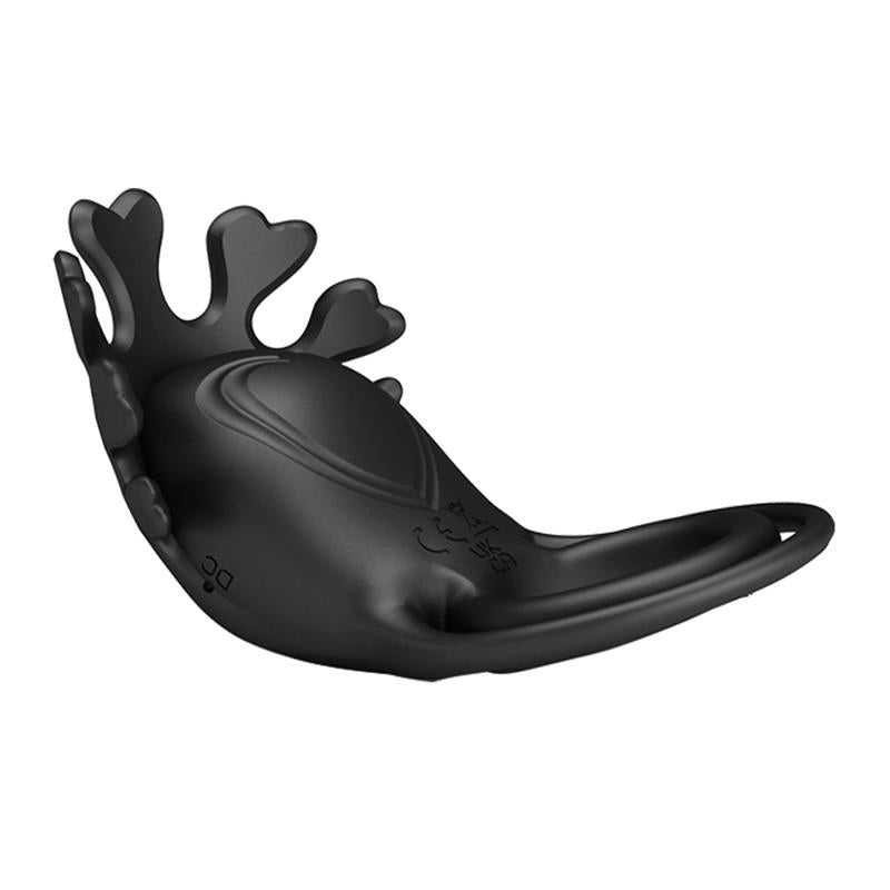 Pretty Love - Ruben Anillo Vibrador 7 Vibraciones Silicona Negro