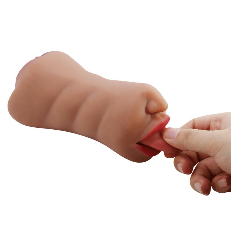 Crazy Bull - Sarah Masturbador Doble Boca & Vagina Natural