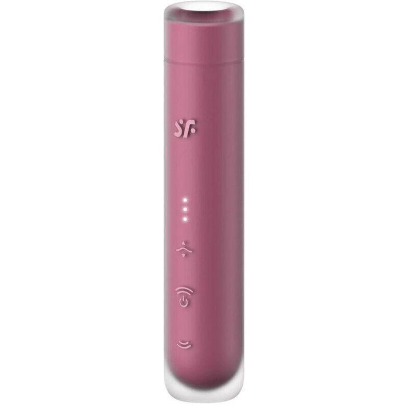 Satisfyer - First Kiss Estimulador Clítoris Por Ondas Granate