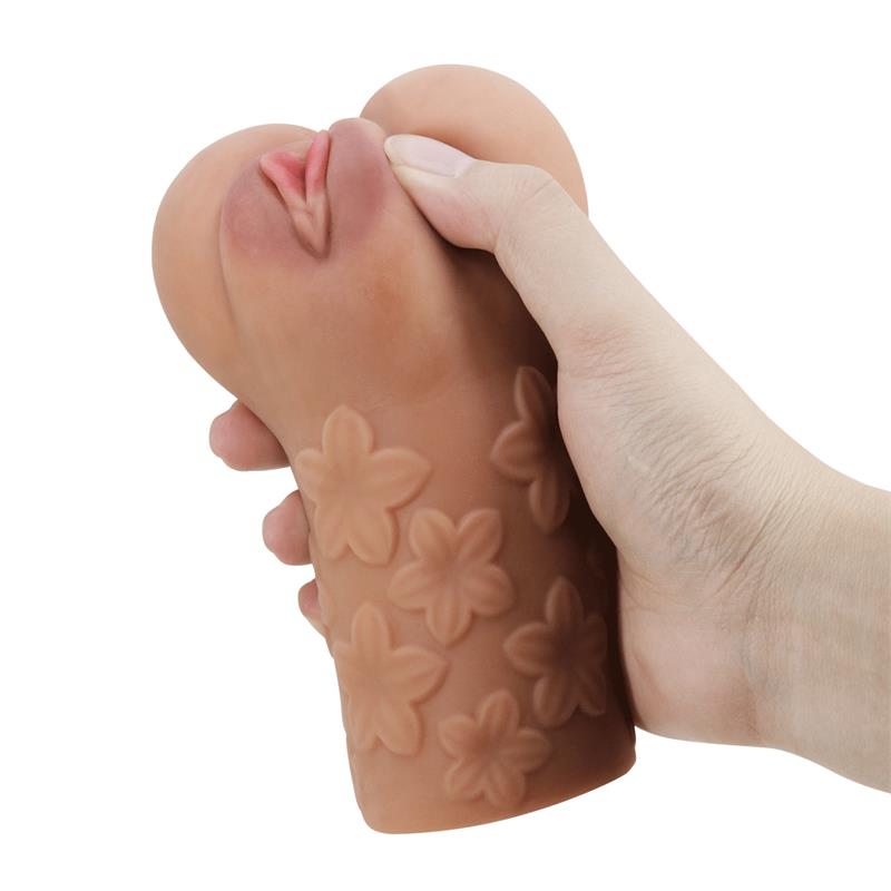 Crazy Bull - Scarlet Vagina Y Ano Diseño Con Flores Natural