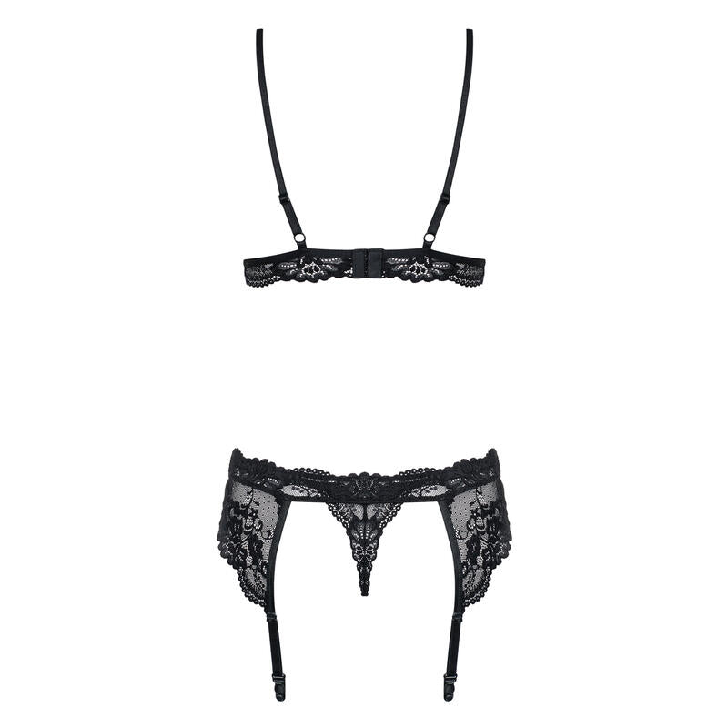 Set 3 Piezas Color Negro Talla (Interno):L/Xl