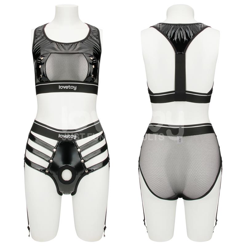 Set De 2 Piezas Rebellion Reign Iconic Harness Talla (Interno):Xs/S