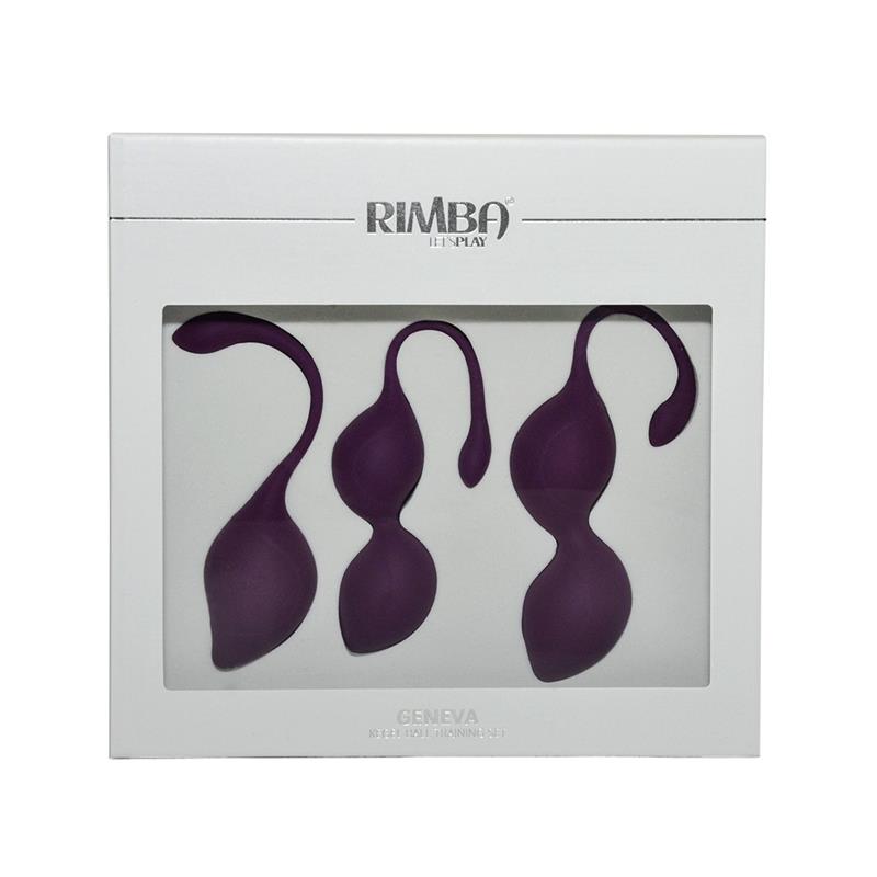 Set De 3 Bolas Kegel Geneva Purpura