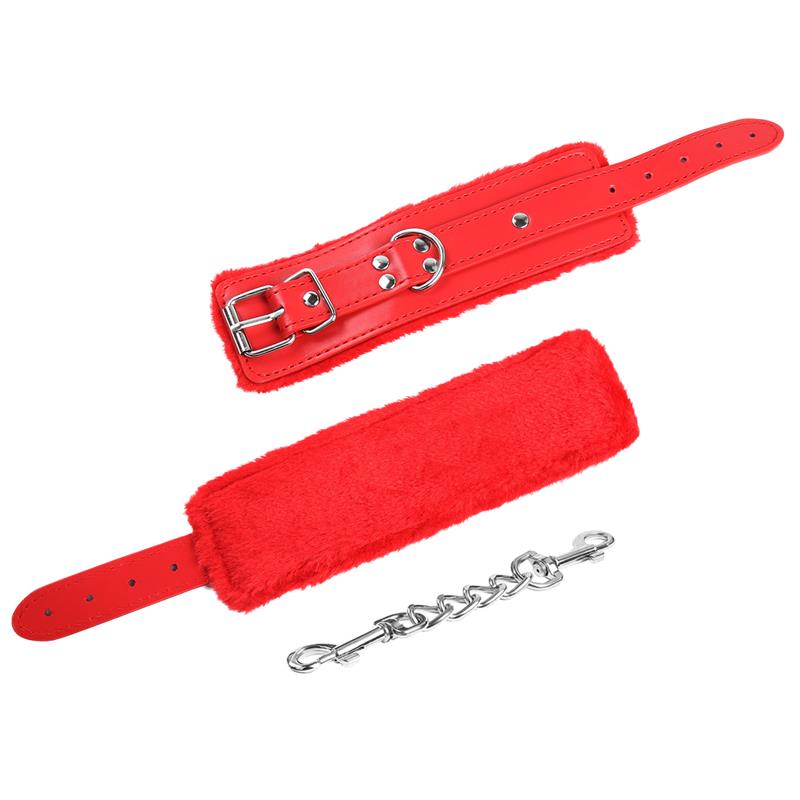 Set De Bondage 10 Piezas Rojo