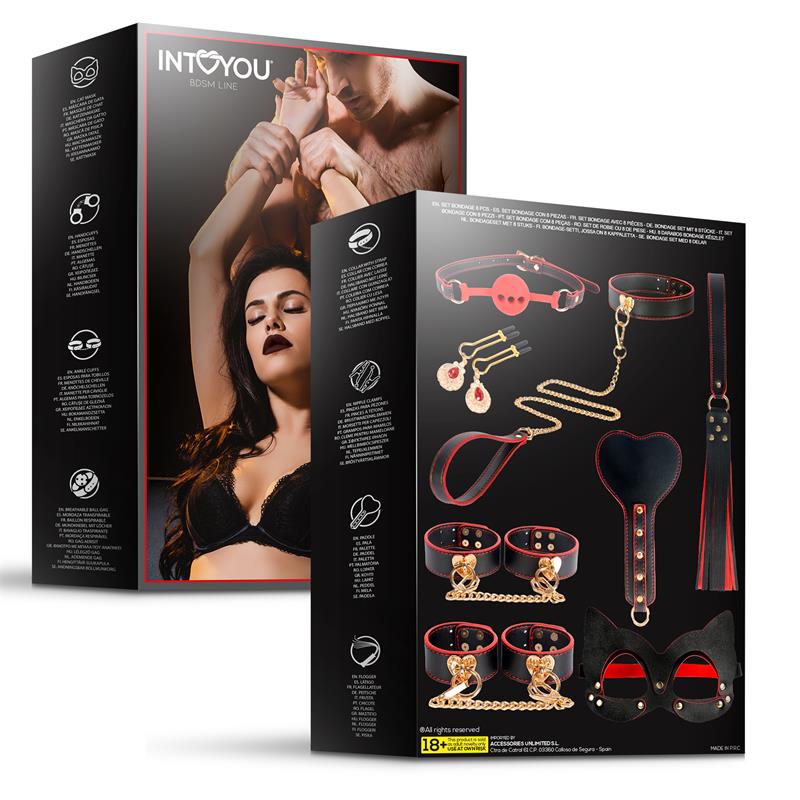 Set De Bondage 8 Pz