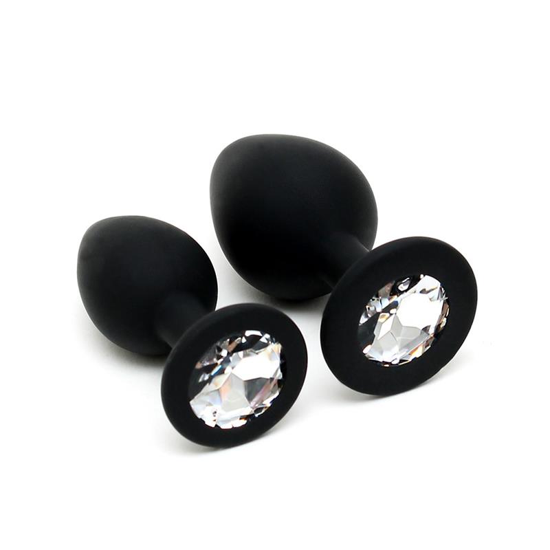 Set De Dos Plugs Anales Silicona