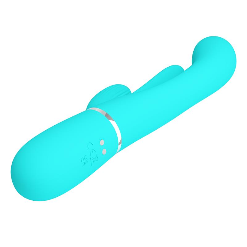 Pretty Love - Shania Triple Vibrador Rabbit Multifunción 3 En 1