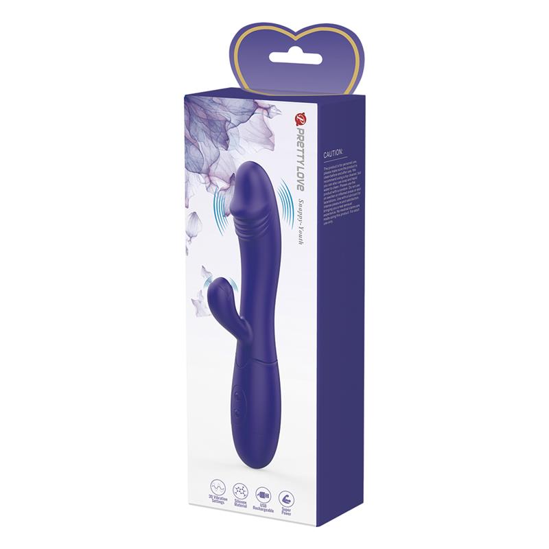 Pretty Love - Snappy Youth Vibrador & Estimulador Puntog Violeta